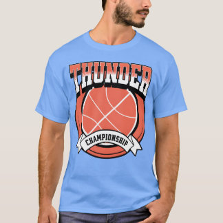 T-shirt Cadeau de balleurs de cerceaux de tonnerre emblème