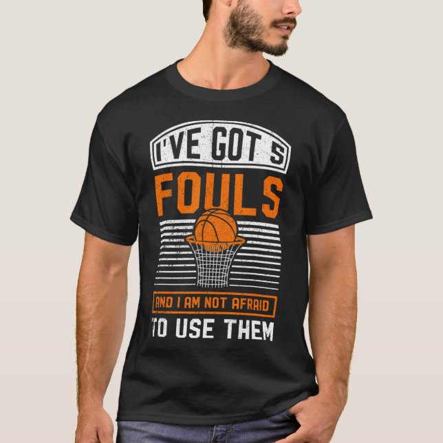T-shirt Cadeau De Basket Pour Coach Hommes Joueur De Balle (Devant)