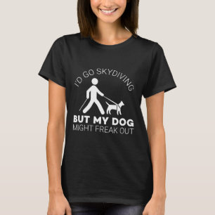 T-shirt Cadeau de blague aveugle drôle Chien d'aveugle Par