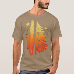 T-shirt Cadeau de bûcheron pour scie à pin d'ouvrier fores
