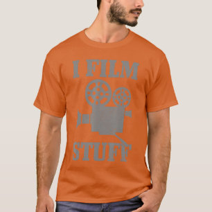 T-shirt Cadeau de caméraman Je filme des trucs de réalisat