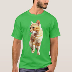 T-shirt Cadeau de chat mignon pour les amateurs de chatte 