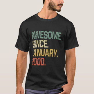 T-shirt Cadeau De Chemise Âgé De 21 Ans - Magnifique Depui