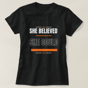 T-Shirt   Cadeau de chemise noire avec citation in