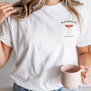 T-shirt Cadeau de chemises personnalisées pour la mariée e