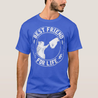 T-shirt cadeau de cobaye, meilleur ami à vie, cobaye