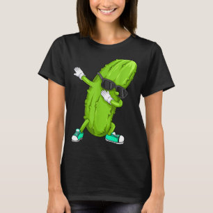 T-shirt Cadeau de cornichon drôle qui fait dab _ concombre