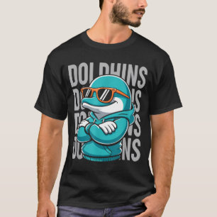 T-shirt Cadeau de dauphin cool pour hommes femmes garçons