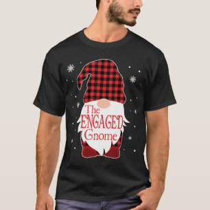 T-shirt Cadeau de famille du pyjama de Noël engagé Gnome B