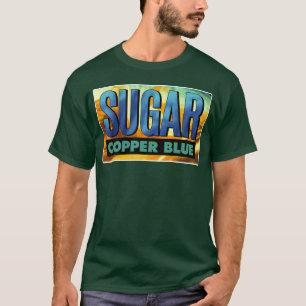 T-shirt Cadeau de fan art Sugar Copper Blue