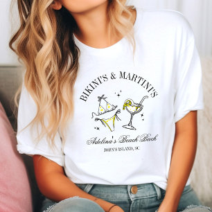 T-shirt Cadeau de fête de demoiselle d'honneur de plage Cl