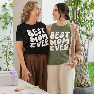 T-shirt Cadeau de Fête des Mères, Meilleure Maman Tee-shir
