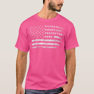 T-shirt Cadeau De fête des pères Pour Papa, Mari Protecteu