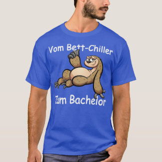 T-shirt Cadeau de fin d'études de licence Uni Sloth 1