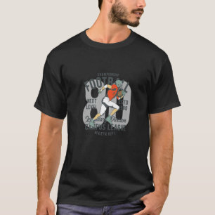 T-shirt Cadeau De Football Pour Garçons Filles Vintage 80S