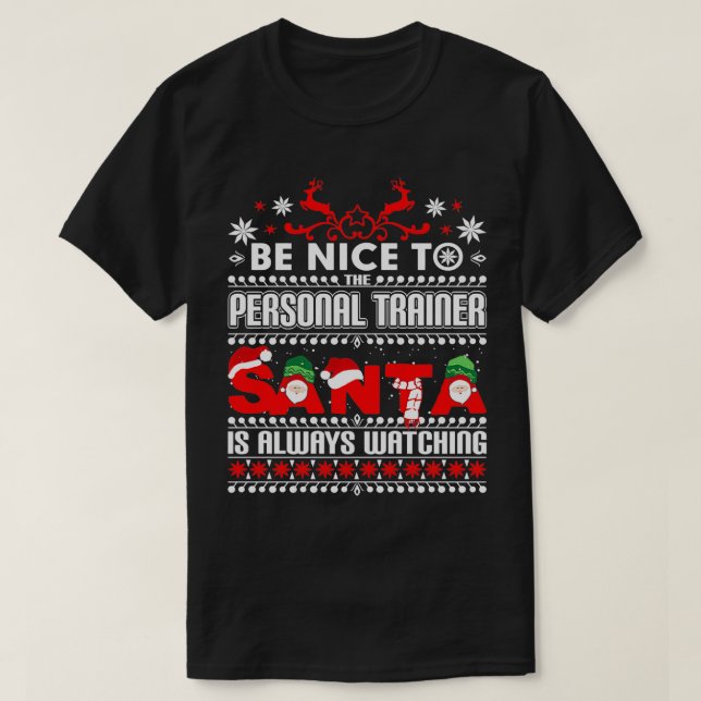 T-shirt Cadeau de formation personnelle laide Sweater de N (Design devant)