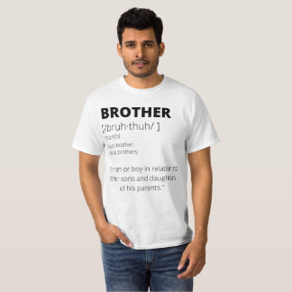 T-shirt cadeau de frère drôle pour frères