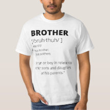 T-shirt cadeau de frère drôle pour frères