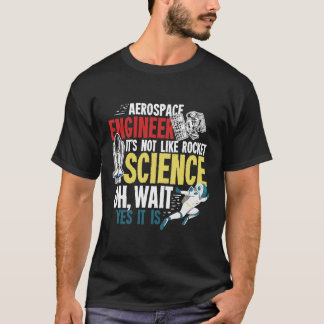 T-shirt Cadeau De Génie Aérospatial Pour Un Moteur Aérospa