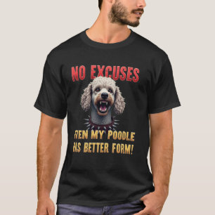 T-shirt Cadeau de gym drôle pour les propriétaires de chie