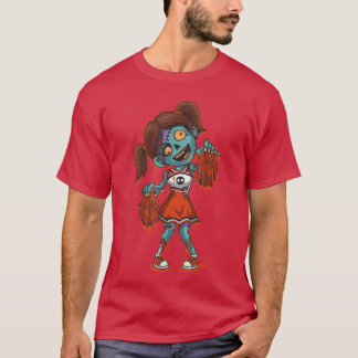 T-shirt Cadeau de Halloween pour une meneuse de claque zom