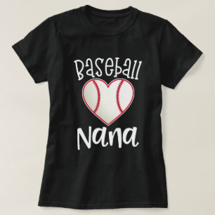 T-shirt Cadeau de jeu de baseball de la grand-maman des