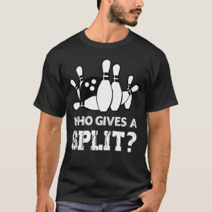T-shirt cadeau de joueur de bowling à dix broches pour lui