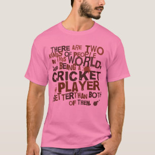 T-shirt Cadeau de joueur de cricket