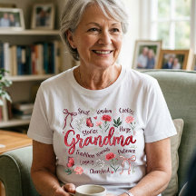 Cadeau de la fête des mères pour grand-mère de la 