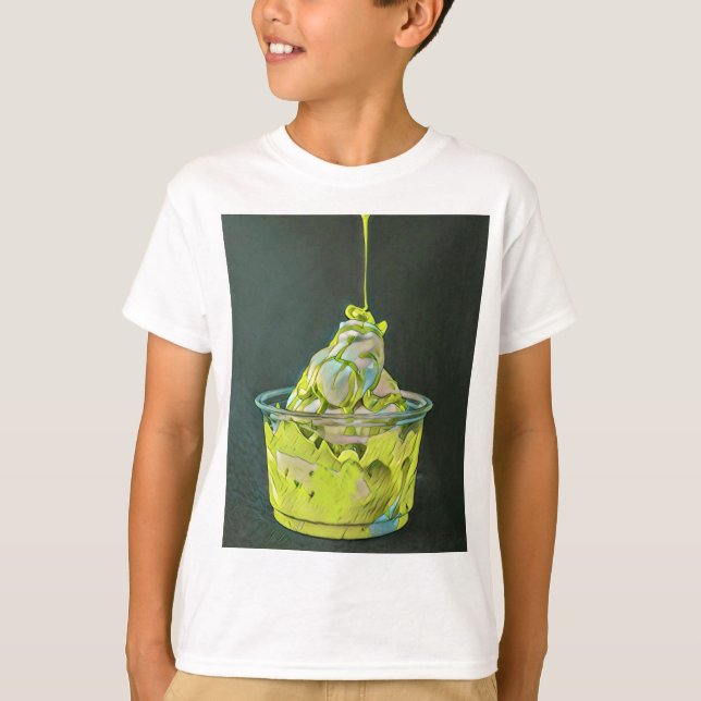 T-shirt Cadeau de la Journée nationale de la crème glacée (Devant)
