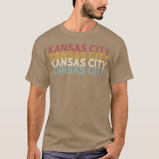 T-shirt Cadeau de la ville américaine Us 70S États-Unis Ka