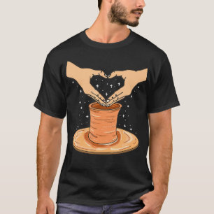 T-shirt Cadeau De L'Amoureux De La Poterie Cute Pour Artis