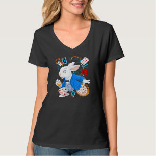 T-shirt Cadeau de lapin Alice Au Pays Des Merveilles - La