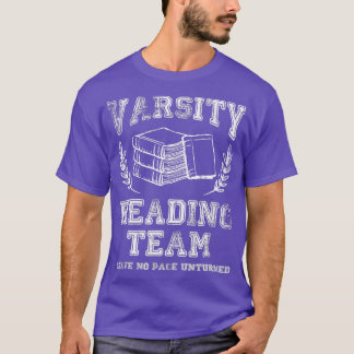 T-shirt Cadeau de lecteur amateur de livres Équipe de lect