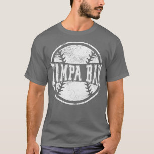 T-shirt Cadeau de l'équipe de baseball vintage de Tampa Ba