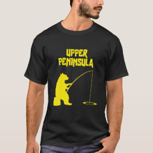 T-shirt Cadeau de l'ours de la péninsule supérieure MI P