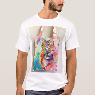 T-shirt Cadeau de Maman de Chat