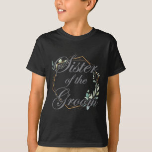 T-shirt Cadeau de mariage de la mariée Sœur du marié _1