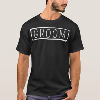 T-shirt Cadeau de mariage du marié Meilleur homme Enterrem