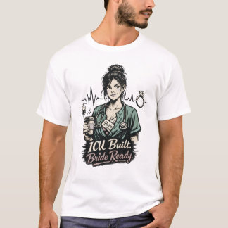 T-shirt Cadeau de mariage pour infirmière en soins intensi