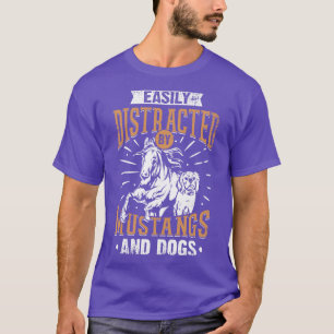 T-shirt Cadeau de Mustang Wild Horse Lover