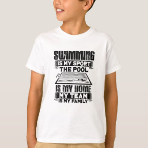 T-shirt Cadeau de natation