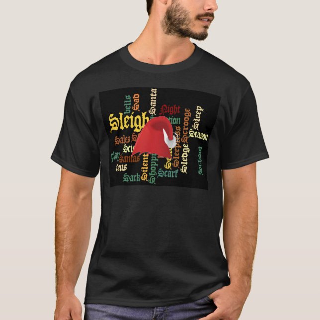 T-shirt Cadeau de Noël Bonne journée et une meilleure nuit (Devant)