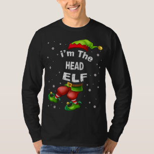 T-shirt Cadeau de Noël de la famille de jumelage des elfes