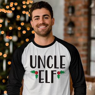 T-shirt Cadeau de Noël de la famille de l'oncle elfe