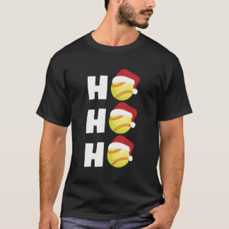 T-shirt Cadeau de Noël pour le joueur de softball entraîne