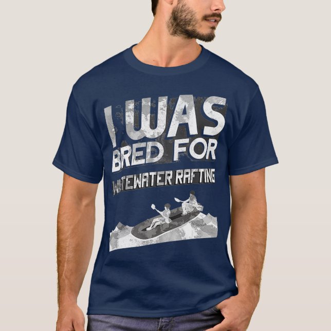 T-shirt Cadeau de nouveauté pour Rafting d'eau blanche (Devant)