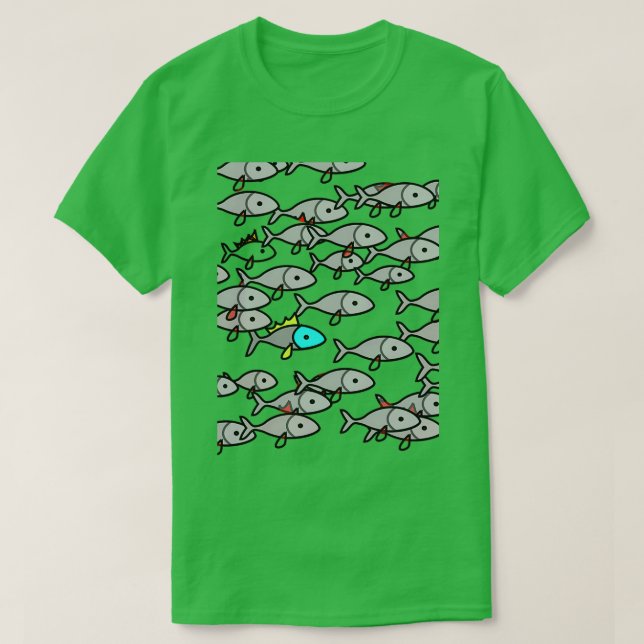 T-shirt Cadeau de pêche (Design devant)