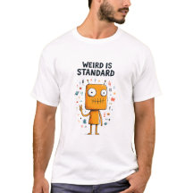 Cadeau de personnage d'alien drôle standard bizarr