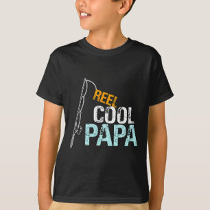 T-shirt Cadeau de petite-fille Petit-fils Super Papa cool